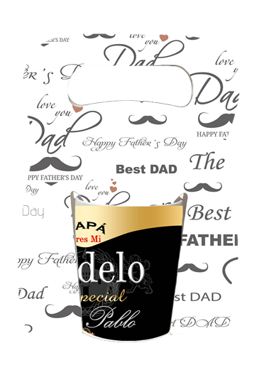 Personalized Dad's Favorite Drink-10506